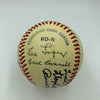 Freddie Lindstrom Earl Averill Joe Cronin Coveleski HOF Signed Baseball PSA DNA