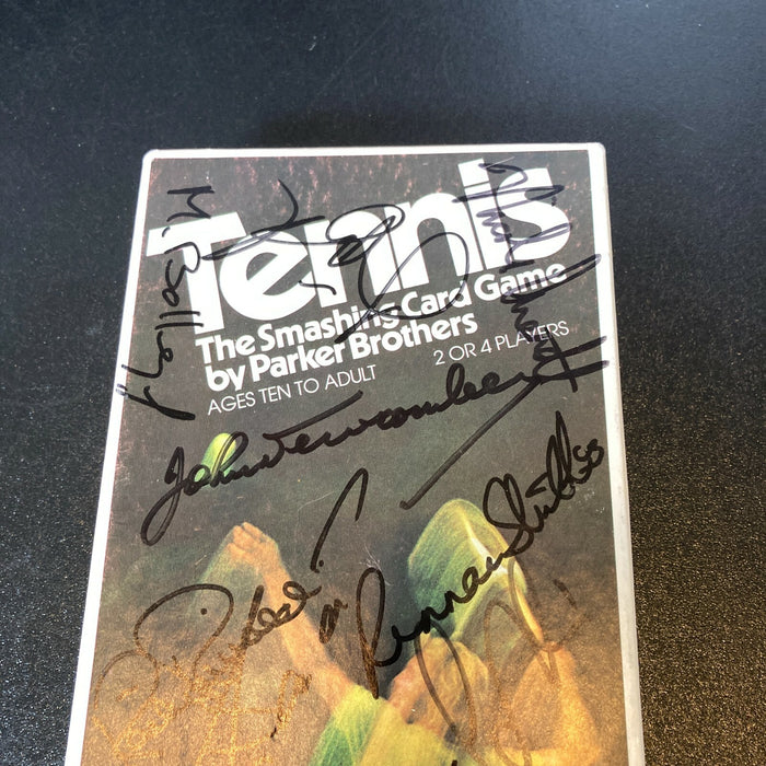 Tennis Legends Multi Signed Vintage 1970's Parker Brothers Game