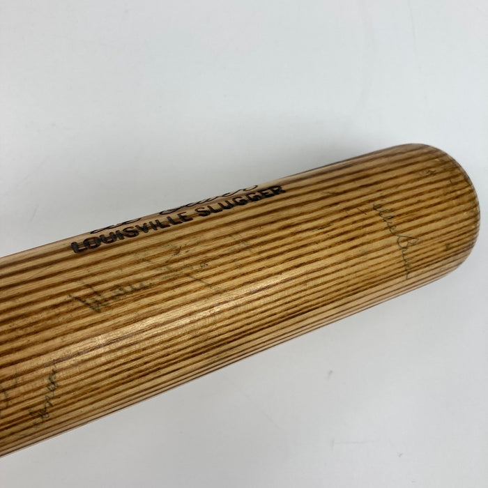 1971 Pittsburgh Pirates WS Champs Team Signed Baseball Bat Roberto Clemente JSA