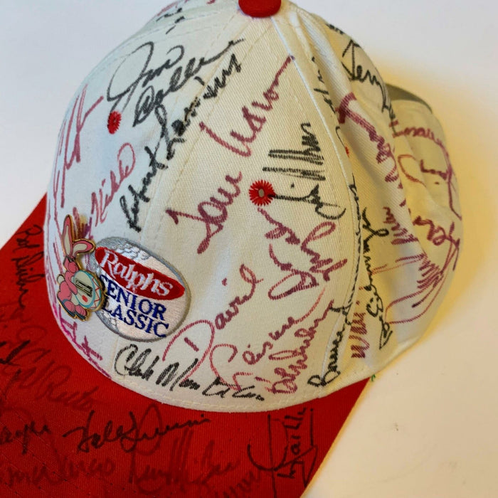 1995 PGA Ralphs Senior Classic Signed Hat 46 Sigs Nichols Rodriguez JSA COA