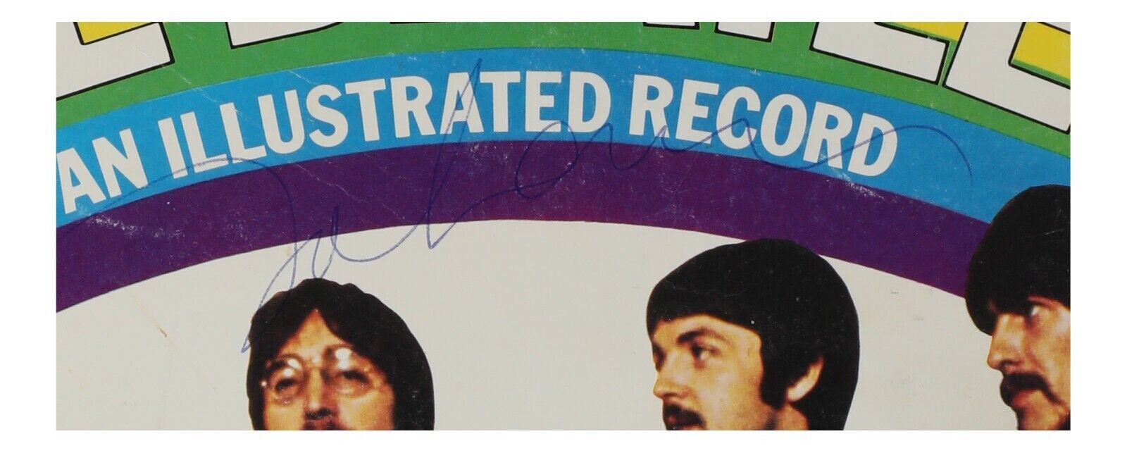 1975 John Lennon Signed The Beatles Book Sgt Peppers Lonely Hearts Club Band BAS