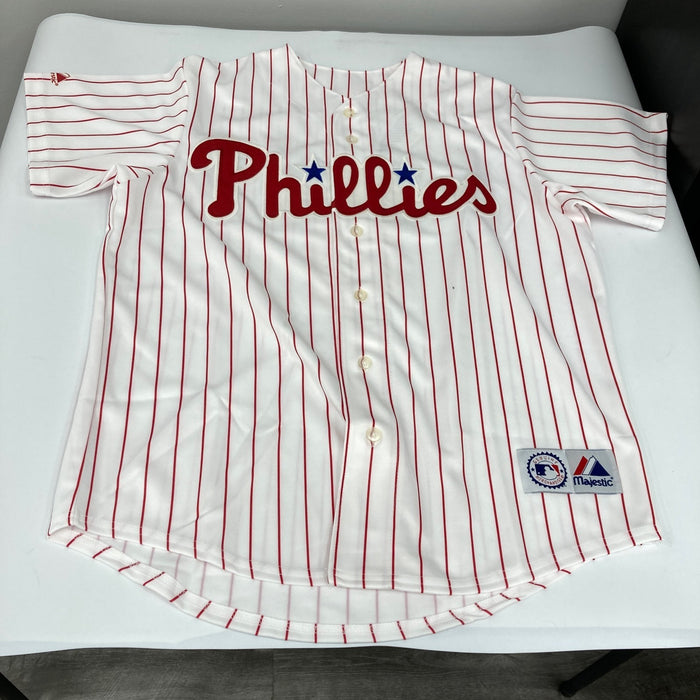 Ryan Howard Signed & Inscribed "58 HR's" Philadelphia Phillies Jersey With COA