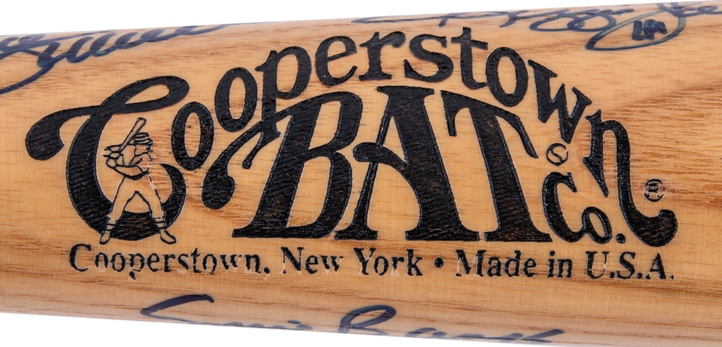 500 Home Run Club Signed Bat 13 Sigs Hank Aaron Willie Mays Beckett COA