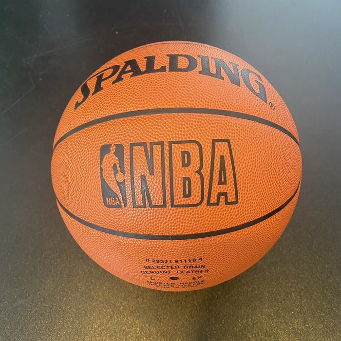 Lebron James First All Star Game Signed NBA Game Basketball Upper Deck UDA #5/23