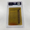 1990 Topps Nolan Ryan RC Signed Autographed Porcelain Baseball Card PSA DNA