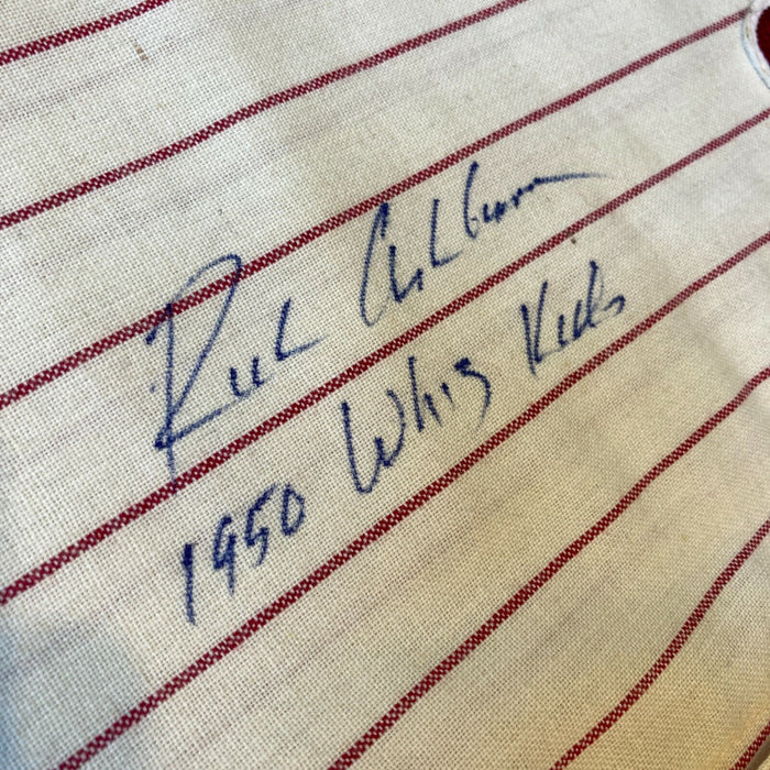 Richie Ashburn "1950 Whiz Kids" Signed Philadelphia Phillies Jersey JSA COA RARE