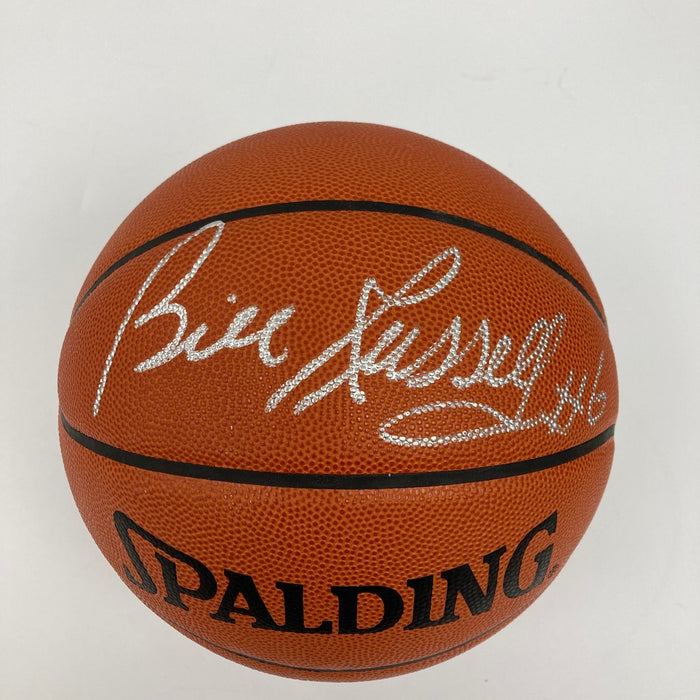 Bill Russell Signed Spalding Official Game Basketball Beckett Certified