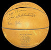 1955 NCAA All American All Star Game Team Signed Basketball Tom Gola JSA COA