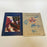 1986 New York Mets Signed World Series Program & Yearbook Mookie Wilson
