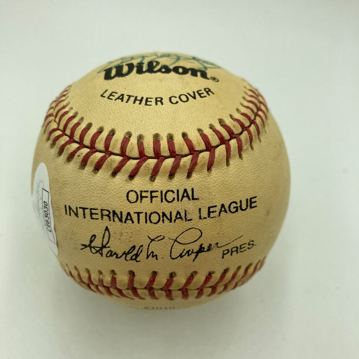 Don Mattingly 1980 Pre Rookie Minor League Multi Signed Baseball JSA COA