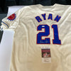 Beautiful Nolan Ryan Signed 1966 Jacksonville Suns Mets Minor League Jersey JSA