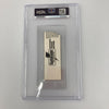 Deion Sanders Signed NFL Debut Ticket September 10, 1989 PSA DNA Auto MINT 9