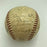 1951 Yankees World Series Champs Team Signed Baseball Mickey Mantle Rookie JSA
