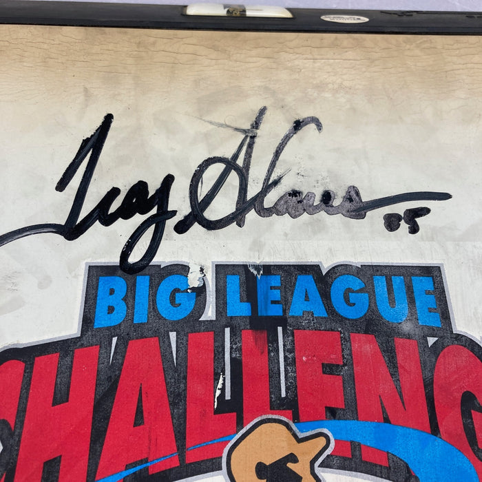 Barry Bonds Signed 2002 All Star Game Big League Challenge Home Plate JSA COA
