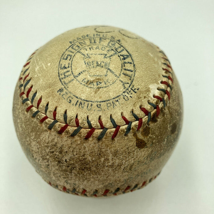 Lou Gehrig Single Signed Official American League Baseball JSA COA