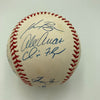 1997 Florida Marlins World Series Champs Team Signed W.S. Baseball With COA