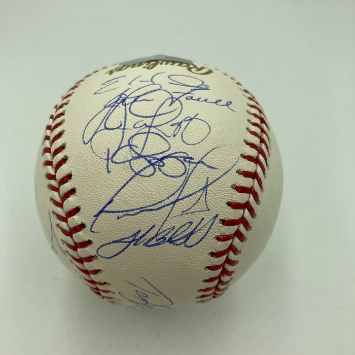 2007 Boston Red Sox World Series Champs Team Signed W.S. Baseball Steiner COA