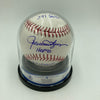 Rollie Fingers Signed Inscribed STAT Baseball Beckett BGS Graded MINT 9
