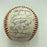 2001 New York Yankees Champs Team Signed Baseball Derek Jeter Mariano Rivera JSA