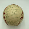 Satchel Paige Sweet Spot 1956 Miami Marlins Team Signed Baseball Beckett COA