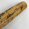The Finest 3,000 Hit Club Signed Bat 20 Sigs! Willie Mays Hank Aaron JSA COA