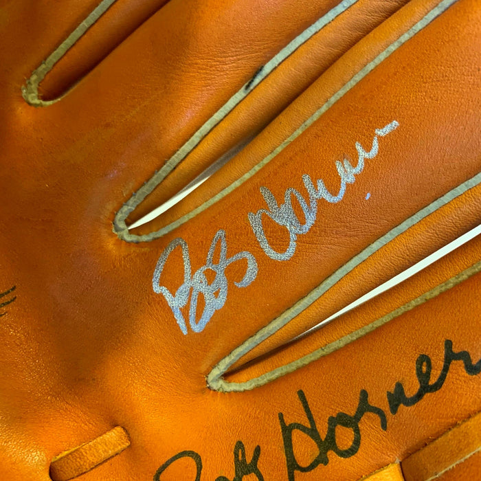 Bob Horner Signed Vintage 1970's Game Model Glove With JSA COA