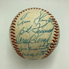 1970's Old Timers Day HOF Multi Signed Baseball Stan Musial Casey Stengel JSA