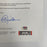 Michael Jordan Signed Painted Mini Basketball PSA DNA COA