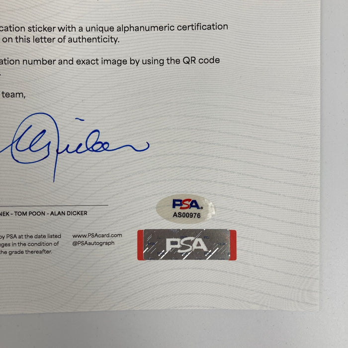 Michael Jordan Signed Painted Mini Basketball PSA DNA COA