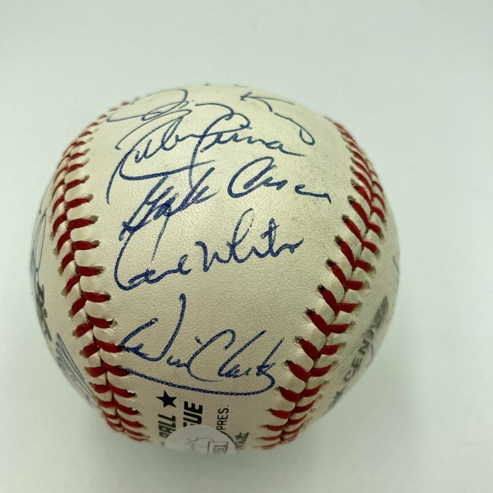 1994 All Star Game Team Signed Baseball Kirby Puckett Cal Ripken Jr. JSA COA