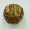 Beautiful Hand Painted George Sosnak Folk Art Baseball Rick Wise 1/1 Signed