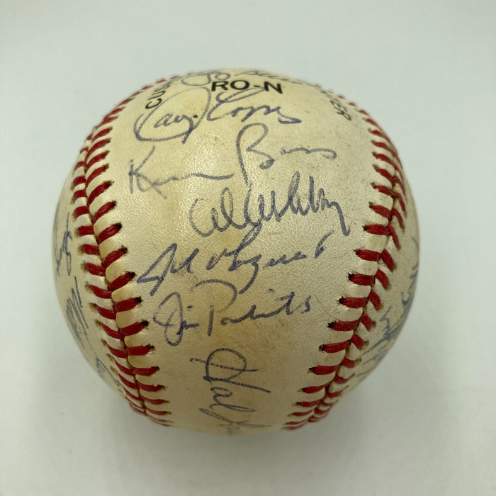 Nolan Ryan 1980 Houston Astros Team Signed National League Baseball