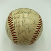 1966 Boston Red Sox Team Signed American League Baseball Beckett COA