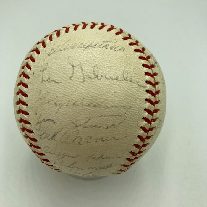 Ernie Banks 1964 Chicago Cubs Team Signed National League Baseball