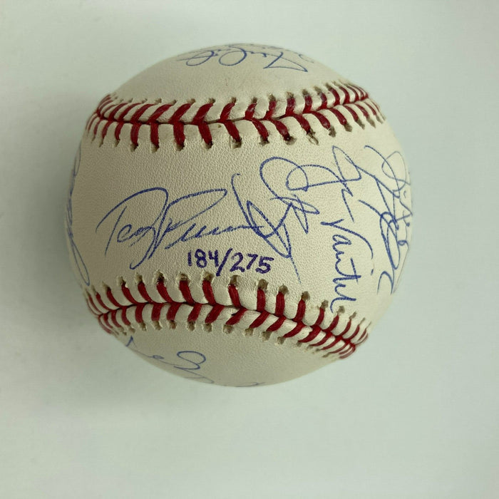 2007 Boston Red Sox World Series Champs Team Signed W.S. Baseball Steiner COA