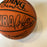 Wilt Chamberlain Kareem Abdul-Jabbar Dr J. Magic Johnson Signed Basketball BAS