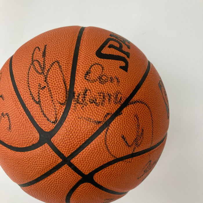 Ray Allen 1999 Milwaukee Bucks Team Signed Spalding NBA Game Basketball JSA