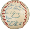 1955 Brooklyn Dodgers W.S. Champs Team Signed Baseball Jackie Robinson PSA DNA