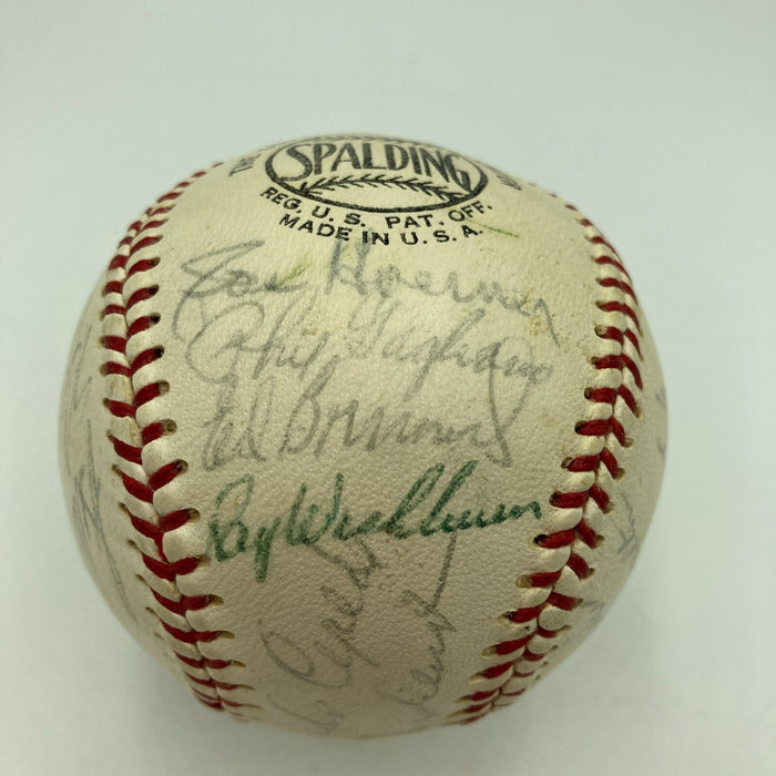 1967 St. Louis Cardinals World Series Champs Team Signed Baseball JSA COA