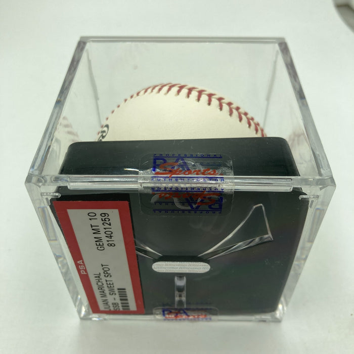 Juan Marichal Signed Major League Baseball PSA DNA Graded 10 GEM MINT