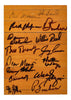 1972-73 New York Knicks NBA Champs Team Signed Game Used Floor Board PSA DNA COA