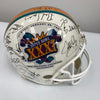 NFL Hall Of Fame Legends Multi Signed 1997 Super Bowl Helmet JSA COA