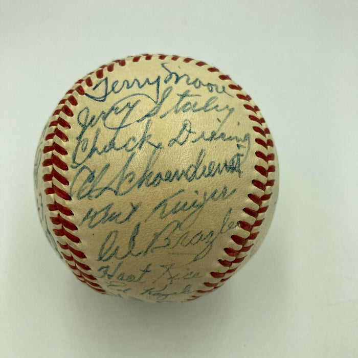 1949 St. Louis Cardinals Team Signed National League Baseball Stan Musial JSA