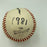 George Bamberger & Charlie Grimm Signed Vintage Baseball JSA COA