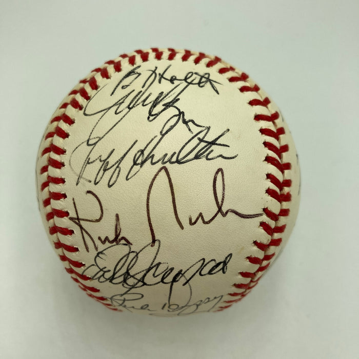 1988 Los Angeles Dodgers World Series Champs Team Signed W.S. Baseball JSA COA