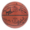 1976–77 Los Angeles Lakers Team Signed Playoffs Game Used Basketball JSA & MEARS