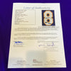 Kobe Bryant Signed 2000-01 Los Angeles Lakers Back 2 Back Pro Cut Jersey UDA JSA