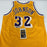 Magic Johnson Signed Pro Cut 1992-93 Los Angeles Lakers Jersey With JSA COA
