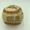 Lefty Gomez Signed First Pitch Thrown Game Used Baseball Carl Hubbell Day JSA