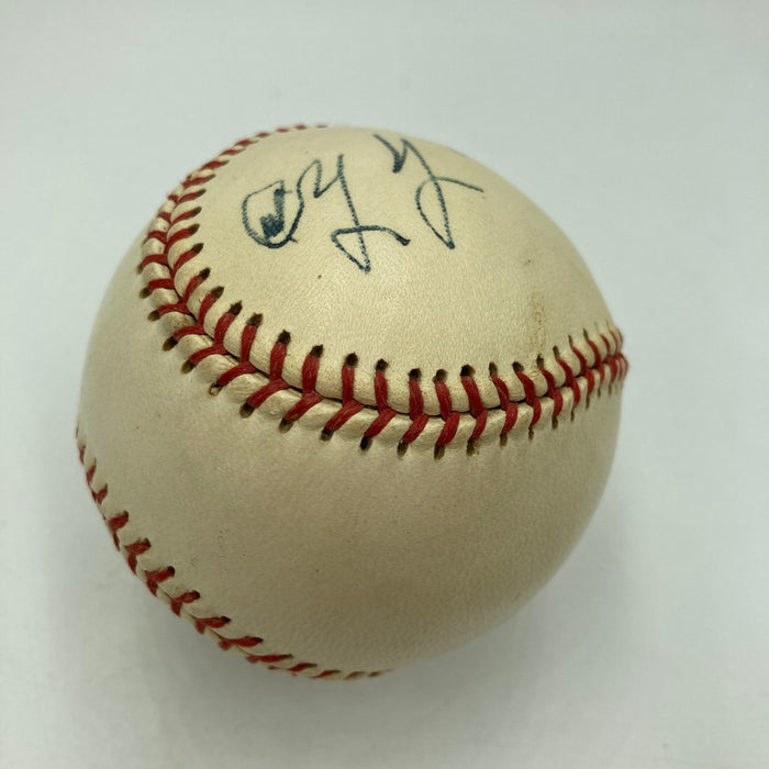 Beautiful Cy Young Signed Autographed Baseball JSA COA